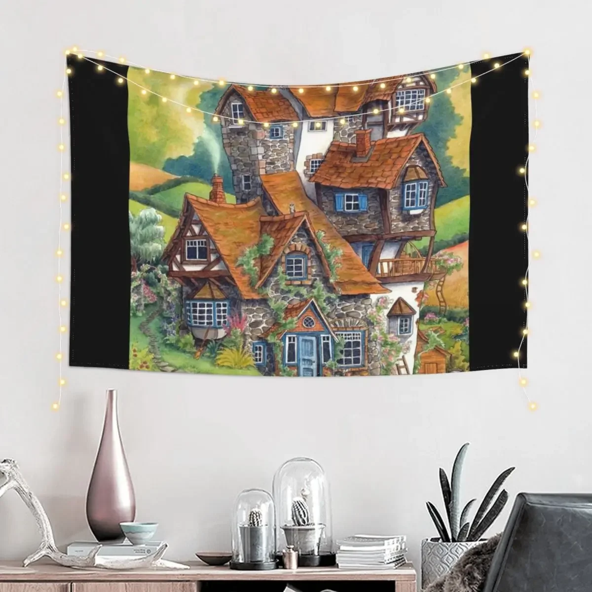 the burrow Journal Cute Room Decor Home Decor Accessories Aesthetic Room Decors Bed Room Decoration Tapestry