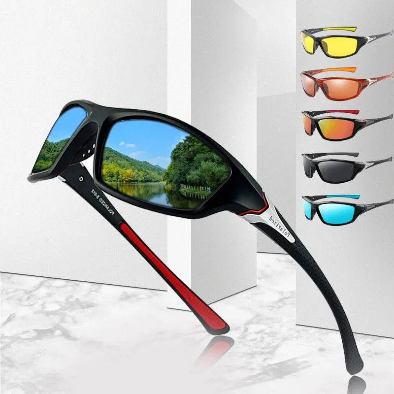 Men's Luxury Polarized Sunglasses for Fishing, Driving, Vintage Travel