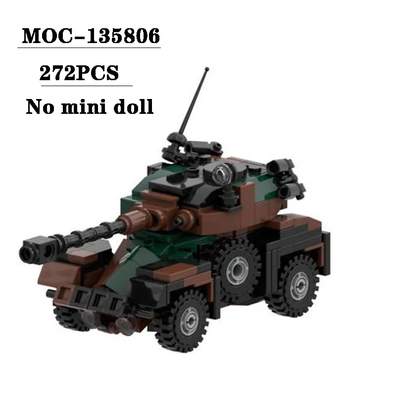 Building block MOC-135806AML 90 small vehicle simple splicing model 272PCS children\'s puzzle education birthday Christmas gift