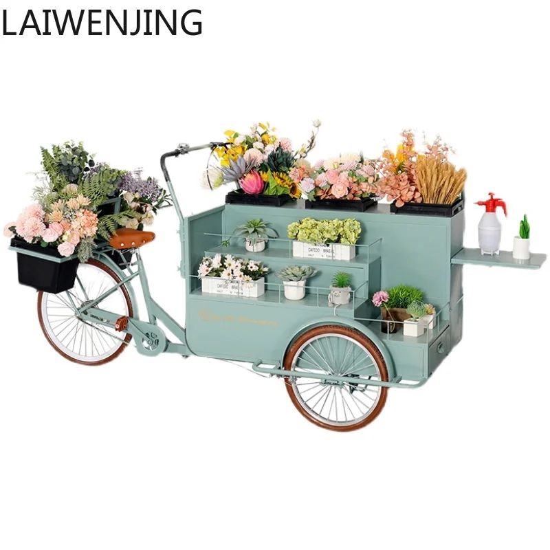

HLZ flower shop flower car night market mobile truck stall flower car