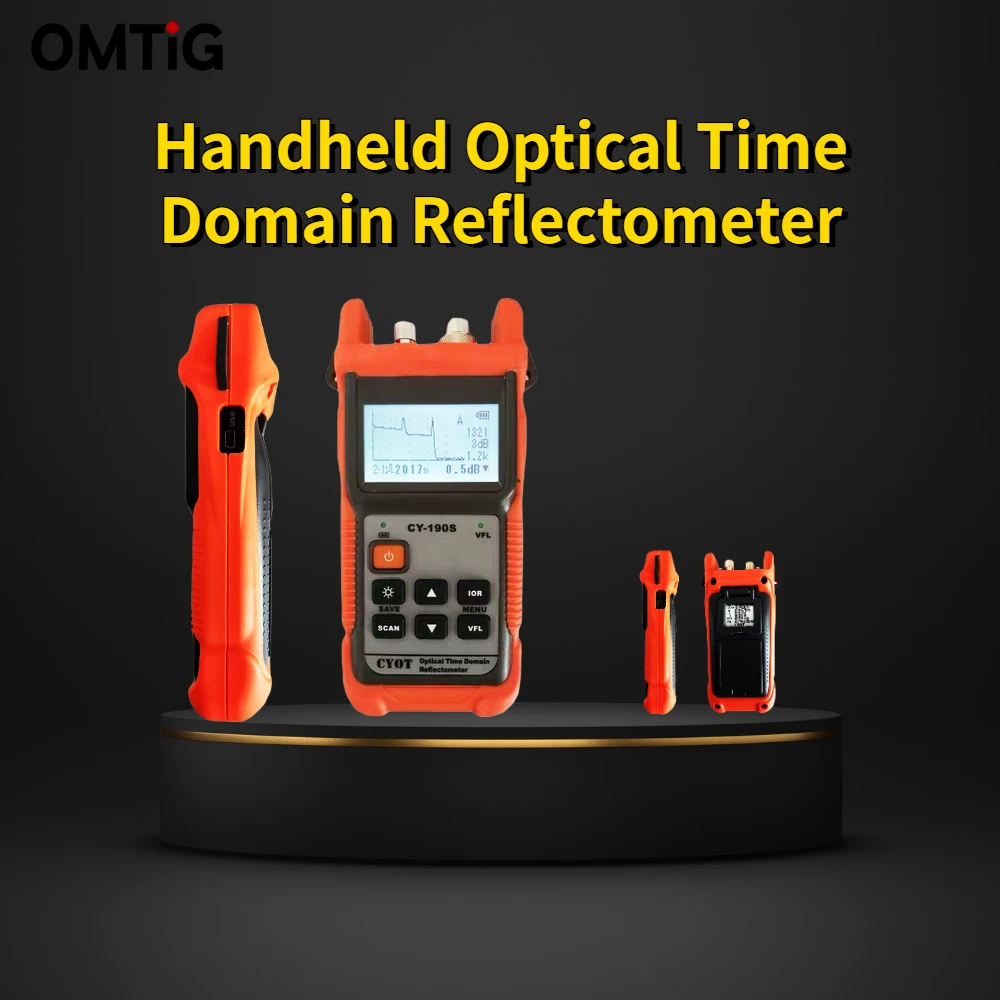 

Handheld OTDR CY190S MINI OTDR VFL Fiber Optical Ranger Visual Electronic Cable Fault Locator Visual Fault Locator Handheld OTDR