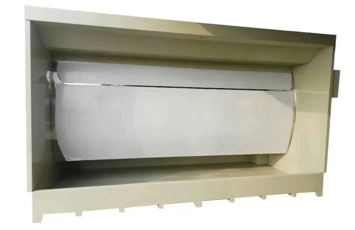 Light Emitting Diode Lighting System Water Curtain Automotive Spray Room Advanced Water Spray Room