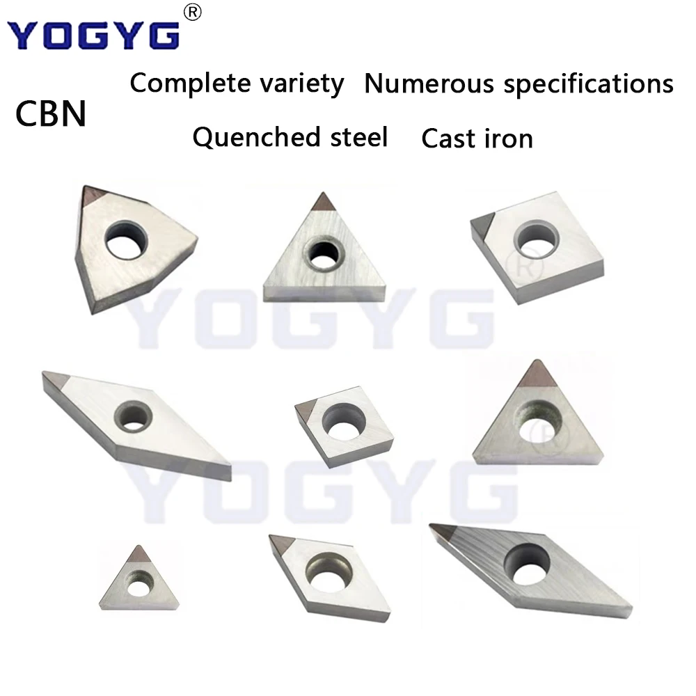 

CBN Insert CNC Machining Lath Tool Cubic Boron Nitride Turning for Cast Iron Steel Cutting WNGA TNGA VNGA CCGT TPGH APKT MGMN