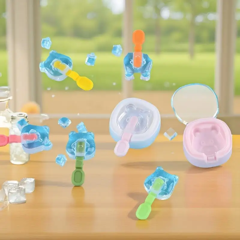 1 ensemble Mini bâton de glace ornement mignon Miniature maison de poupée Simulation alimentaire crème glacée Popsicle modèle pour poupée bricolage accessoires