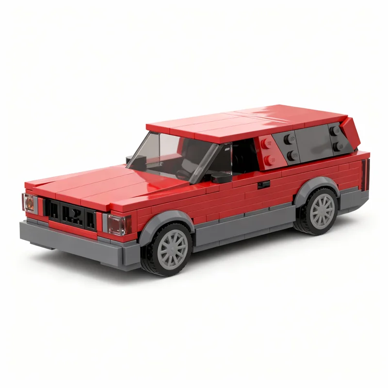 

308pcs MOC Gmc Typhoon City Champions Model Building Blocks Construction Toy Christmas Gifts DIY Creative Idea Education Brick