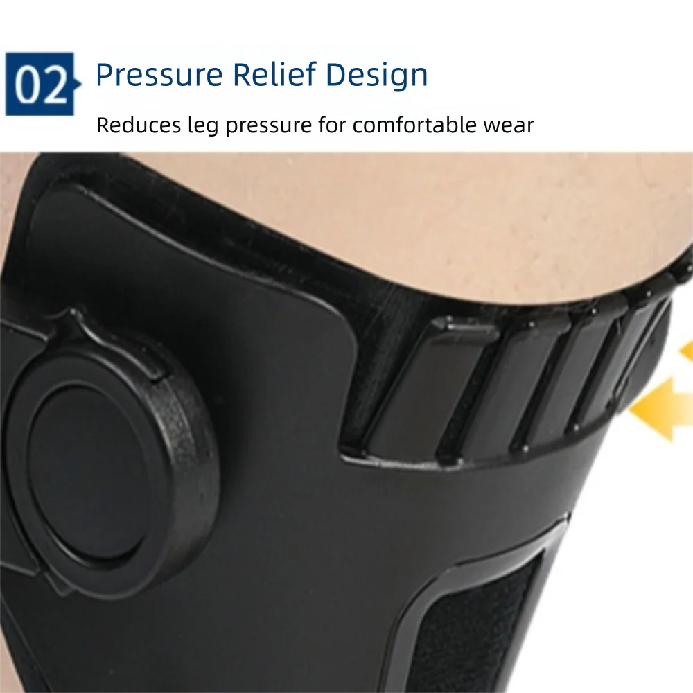 Knob Adjustment Plantar Fasciitis Splint Brace Airbag Buckle Dorsal Drop Foot Orthopedic Brace Skin-friendly Breathable