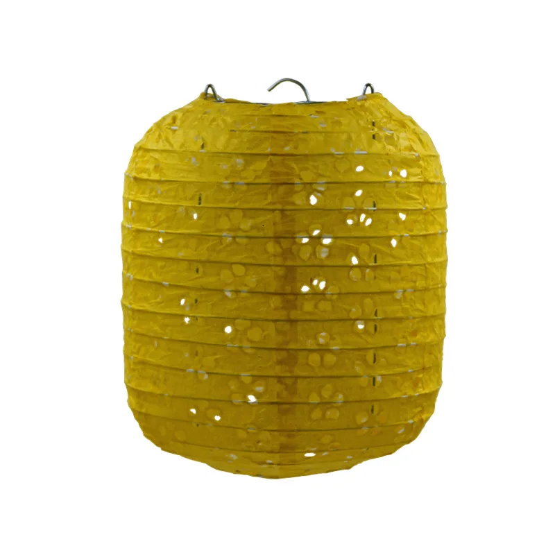 Elliptische, hohle chinesische Papierlaternen, 6 Zoll (15 cm), für Hochzeits-, Geburtstags- und Partydekoration, zum Aufhängen in Haus, Garten und Schlafzimmer. – Detail 10