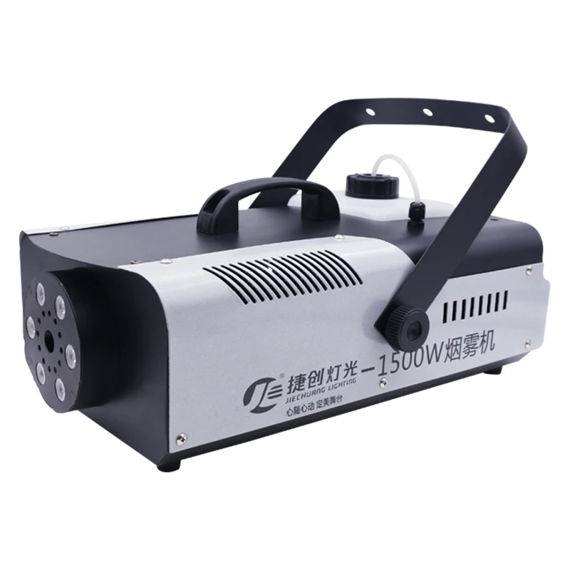 1800W LED Smoke Machine Fog Ejector Stage Effect Fogger Spray Equipment Fog Machine