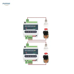 PUFFINS Remote Controller IO Module Signal Acquisition Transmission Intelligent Control Switch