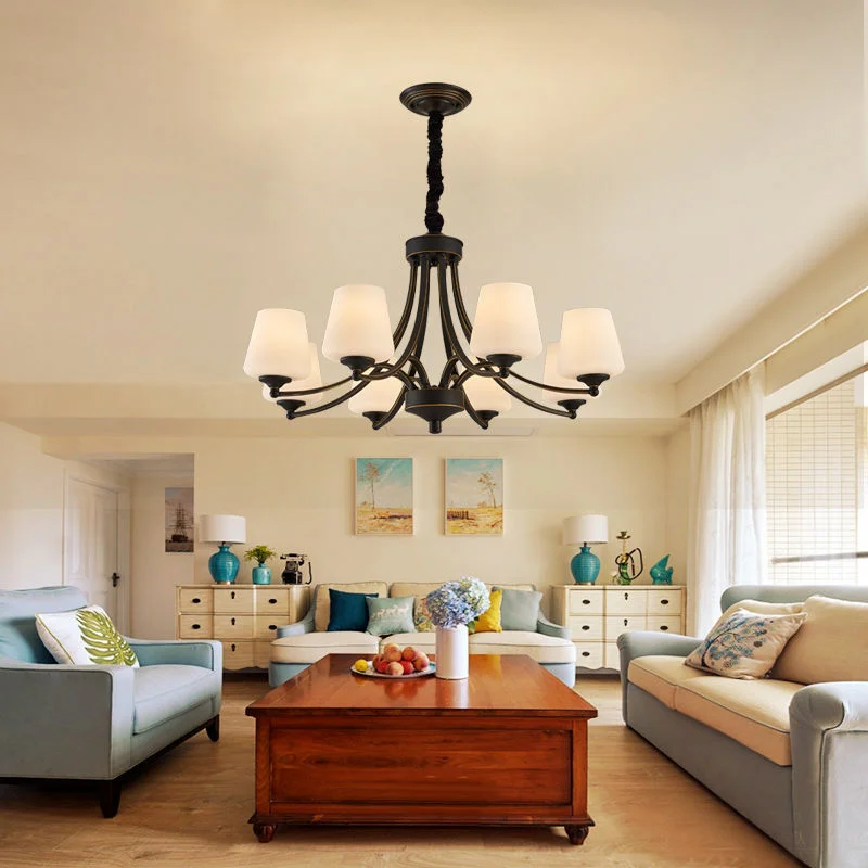 ديكور المنزل الحديث أضواء LED قلادة مصابيح إضاءة لغرفة المعيشة الثريات لغرفة الطعام معلقة ضوء إضاءة داخلية