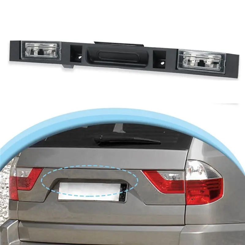 AB96-51133403611 For BMW E83 X3 2004-2010 Car Tailgate Switch Assembly Touring Boot Trunk Lid Rear Handle With Key Button