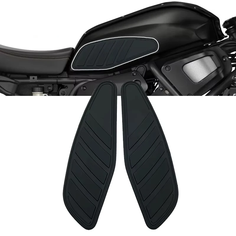 

For Yamaha XSR700 XSR 700 2022 2023 Motorcycle Tank Side Traction Pads Knee Anti Slip Sticker Decal Stickers