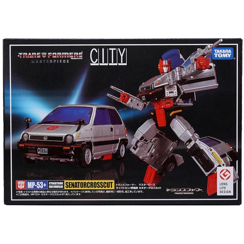 In Stock Original Action Figure TAKARA TOMY Transformers MP53+ Masterpiece Senator Crosscut Anime Figure Model Toy Gifts