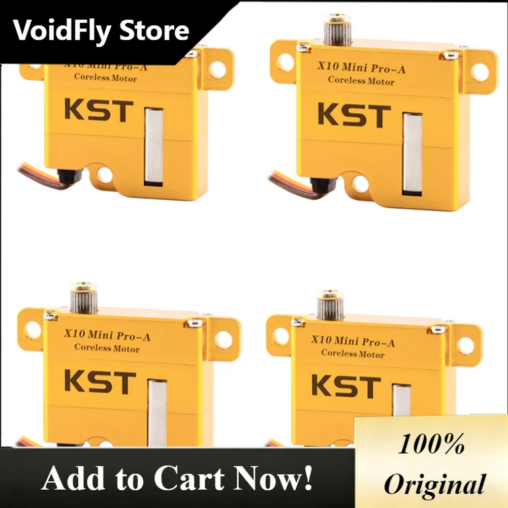 VoidFly KST X10 Pro Mini A B Mini Metal Digital High Voltage High Speed High Torque 8KG Fixed Wing Glider Servo
