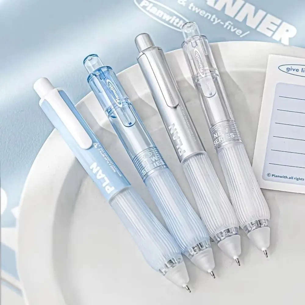 2 pcs Novelty Press Tiny Gel Pens Set ABS Multifunction Student Writing Pen Sign Pen Retractable Gel Pen Smooth Writing