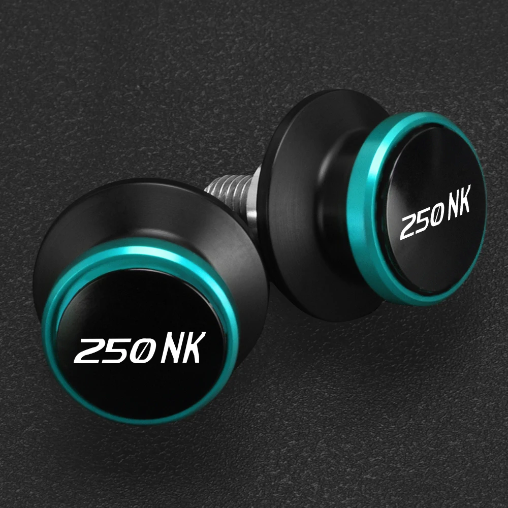 For CFMOTO 250NK 250 NK 250 NK250 Nk250 2018-2023 2024 2025 2026 Motorcycle Accessories 6MM Swingarm Spools Stand Screws Sliders