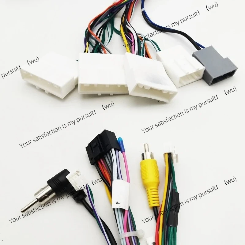 ZOCI-Adaptador de cableado  conector 16 pines, Cable de antena de Radio para Nissan Qashqai J11 Tiida Sentra x-trail Teana