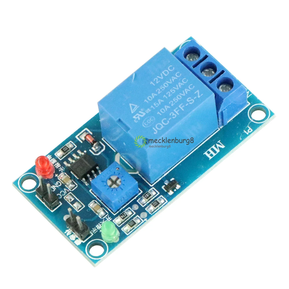 Módulo de Relé Chuva Toque para Umidade nas Folhas, Monitores M35, Arduino, Controle do Tempo, 12 V