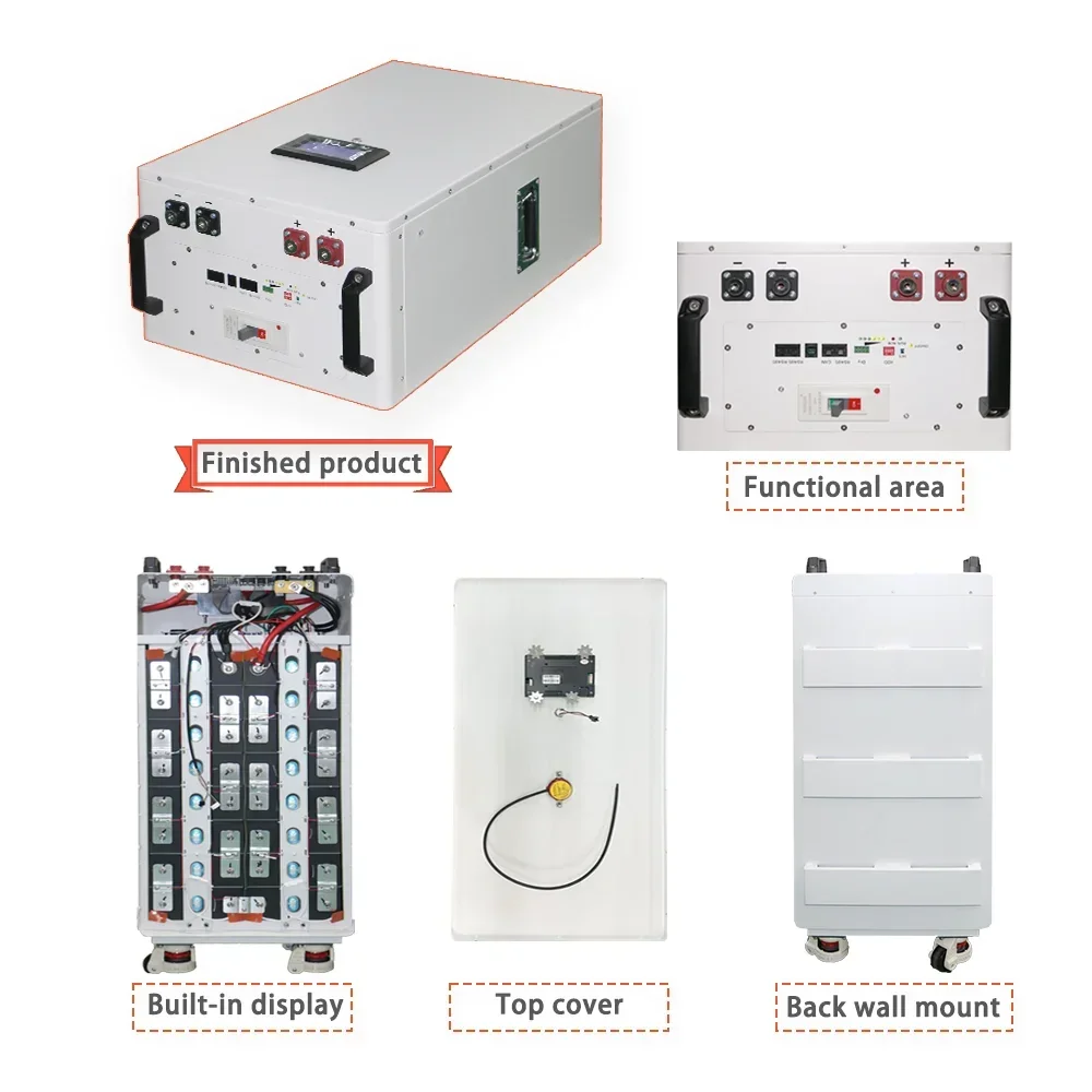 YIXIANG Best Selling Powerwall 15kwh Batteries 51.2v 200ah 280ah 300ah Wall  Mounted 15kwh Solar Energy Storage Lifepo4 Battery