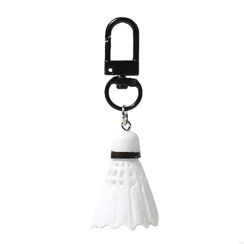 Small Badminton Keychain Pendan Hangings Decoration Car Key Holder Bag Pendant