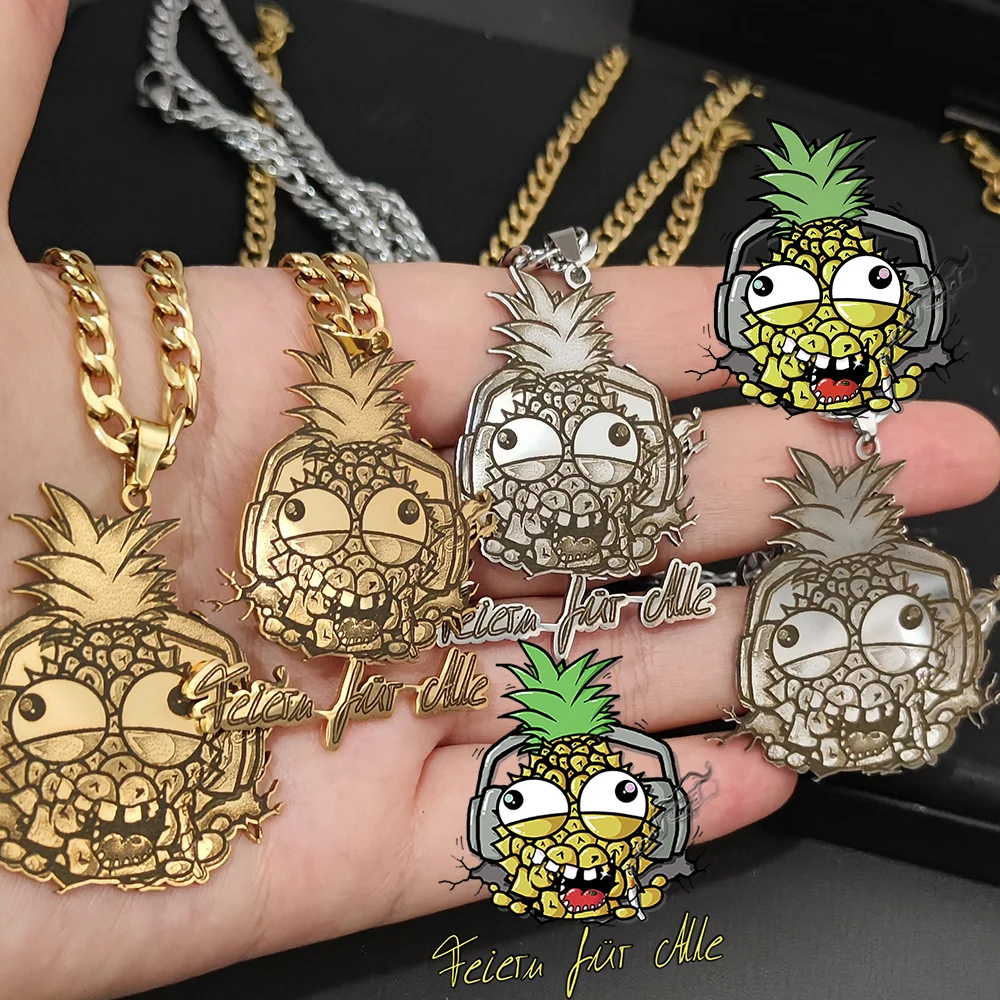 

Customized Engraved Stainless Steel Jewelry On The Neck Original Idea Man Gift Personalized Gift For Women Pendant Necklace