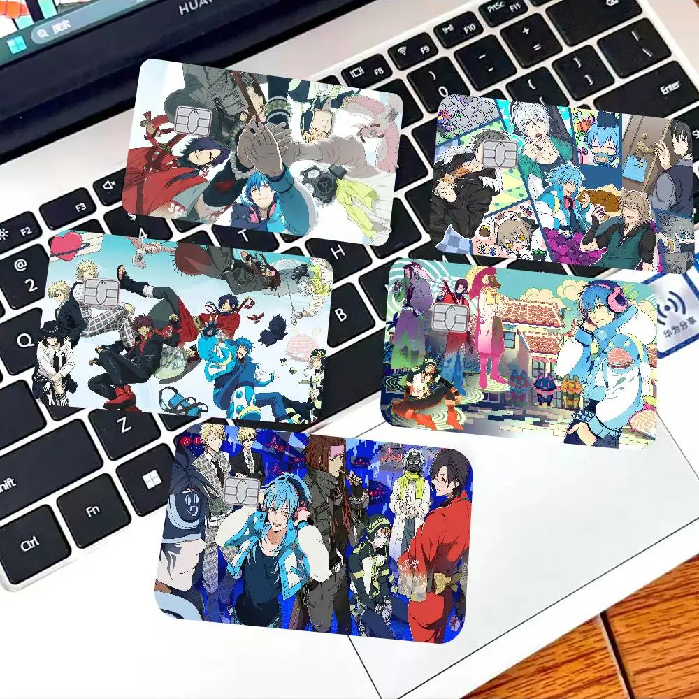 BL Game Dramatical Murder Anime Anime Front Cover Film Sticker Skin for Credit Debit Card Small Large Chip