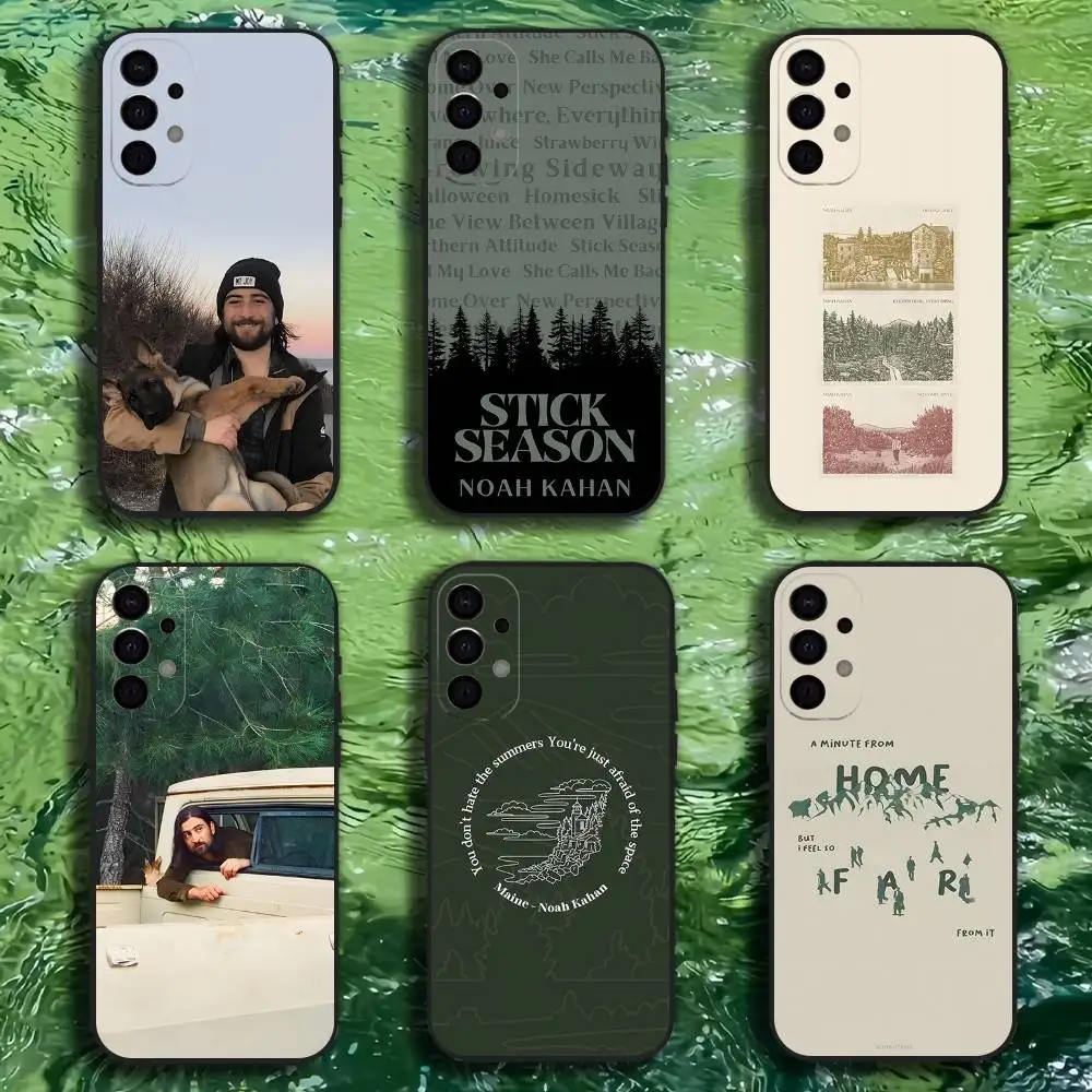 

Noah Kahan Stick Season Phone Case For Samsung S25,S24,S21,S22,S23,S30,Ultra,S20,Plus,Fe,Lite,Note,10,9,5G Black Cover