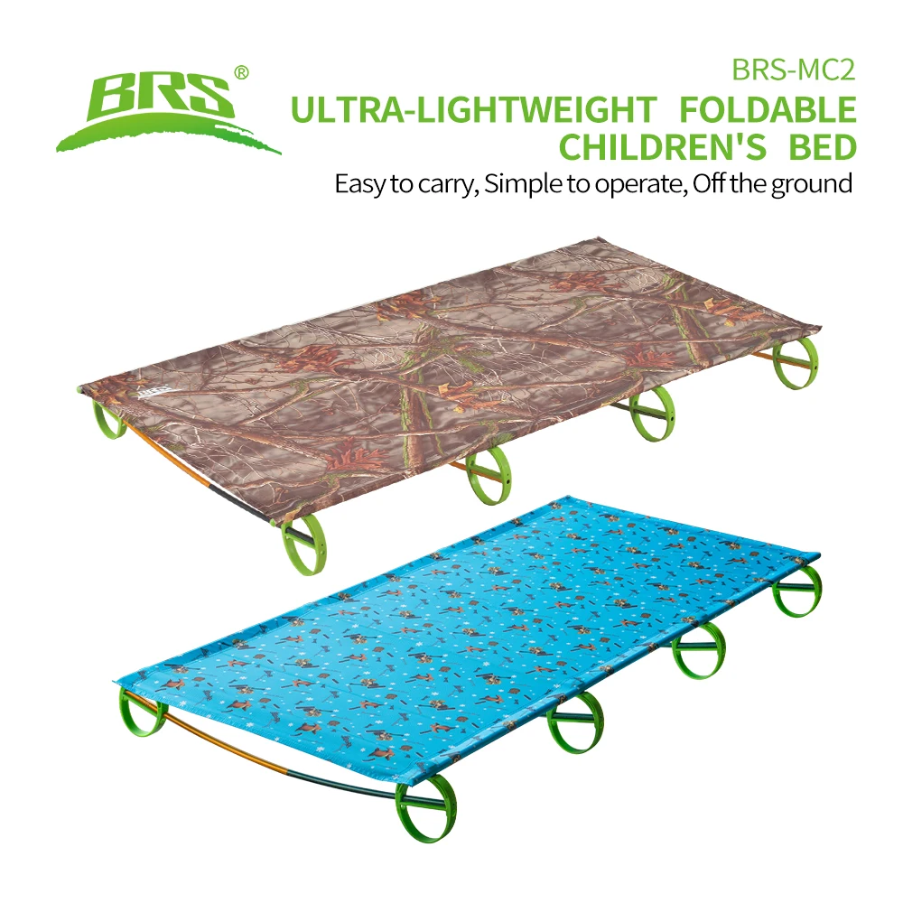 

BRS Outdoor camping for children BRS-MC2 folding bed outdoor camping folding portable single bed