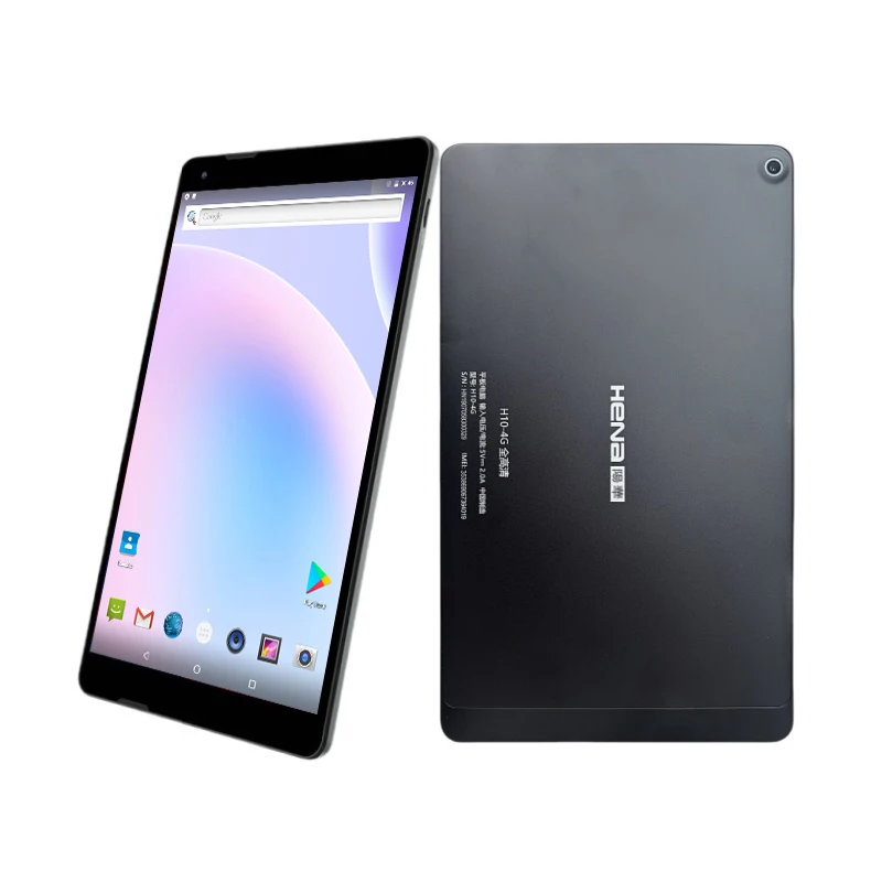 أحدث المبيعات 10.1 بوصة 4G مكالمة هاتفية الكمبيوتر اللوحي RAM 2GB ROM 32GB H10-4G أندرويد 7.0 MT6735 وحدة المعالجة المركزية 64 بت 1920x1200 بكسل كاميرا