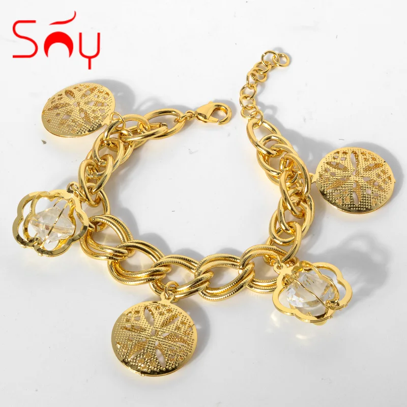 

Sunny Jewelry Fashion Cute Charms Bracelets Designs Adjustable 20+4CM For Women High Quality For Engagement Gift Trendy