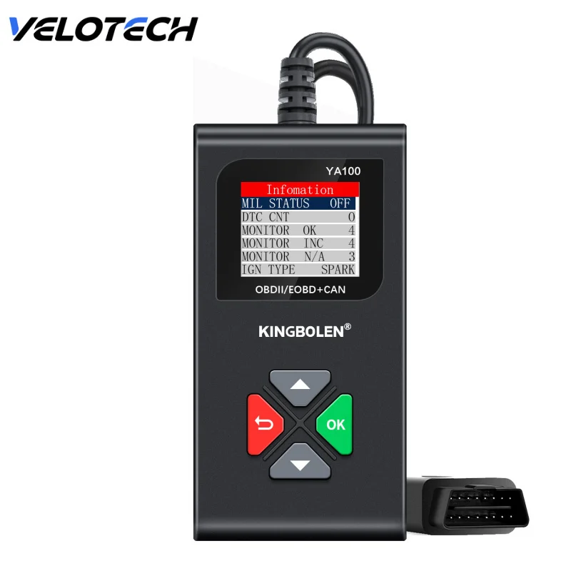 

OBD2 Scanner Automotive Engine Fault Diagnosis Tools 12V Car Diagnostic Code Reader Card