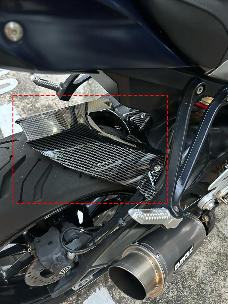 Garde-boue arrière de moto pour BMW S1000RR 2009-2018 BMW S1000R 2009-2019 protecteurs de pneus couverture garde-boue de roue accessoires de couverture