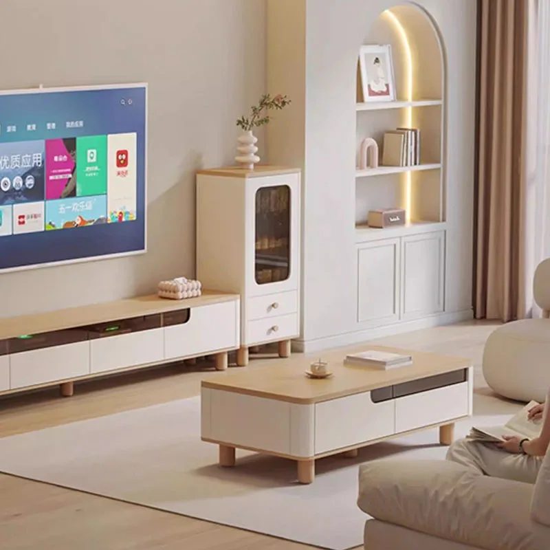 

Minimalist Decoration Coffee Table Designer Living Room Modern Side Table Storage Drawers Mesa Auxiliar Lounge Suite Furniture