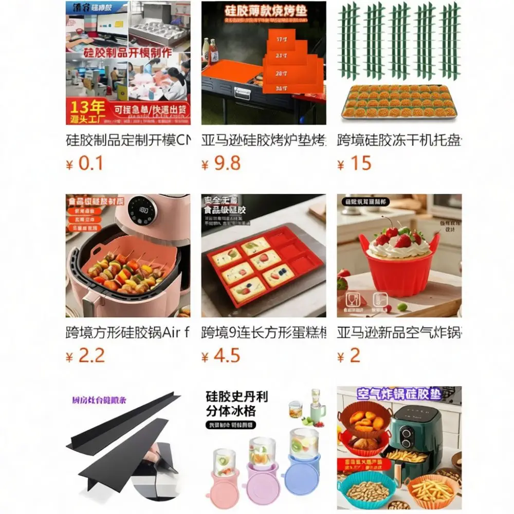 Food Grade Silicone Tray Partition For Harvest Right Freeze Dryer Cooking Accessory Flexible Non Stick Drying Mat Tool