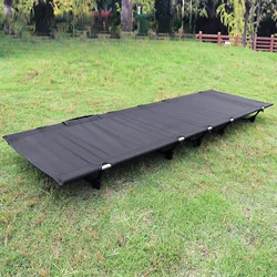 Folding Camp Bed Camping Cots For Outdoor Hiking Backpacking Travel Tent Sleeping Portable Lightweight Cot Foldable Ultralight