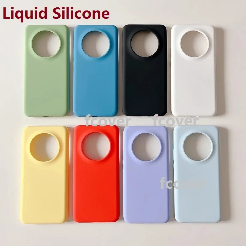 Liquid Silicone For Honor Magic V3 Case Soft Back Frame Bumber Hard Protection Cover