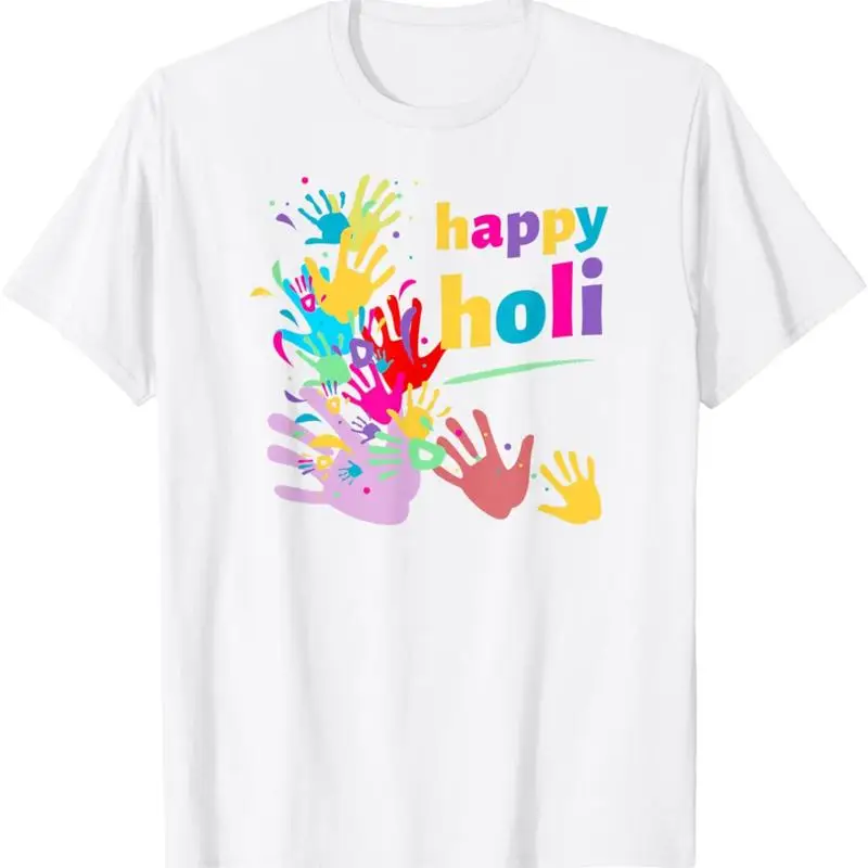 

Яркая футболка HAPPY HOLI