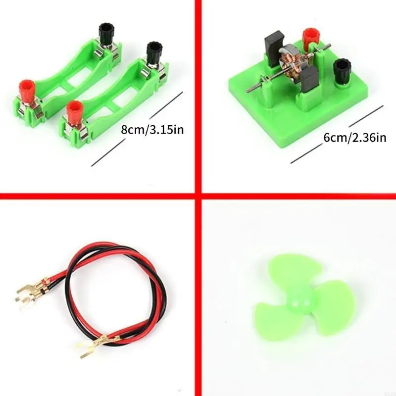Образовательный электродвигатель с электромагнетизмом вентилятора для лабораторий для лабораторий