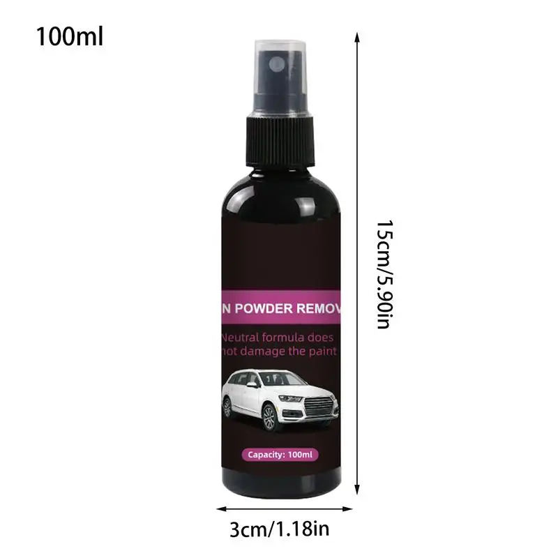 30ml Rust Remover Cleaner Spray Car Detailing Maintenance Multi-Purpose Supplies Auto Accessories Gadget Anti-Rust Metal Chrome