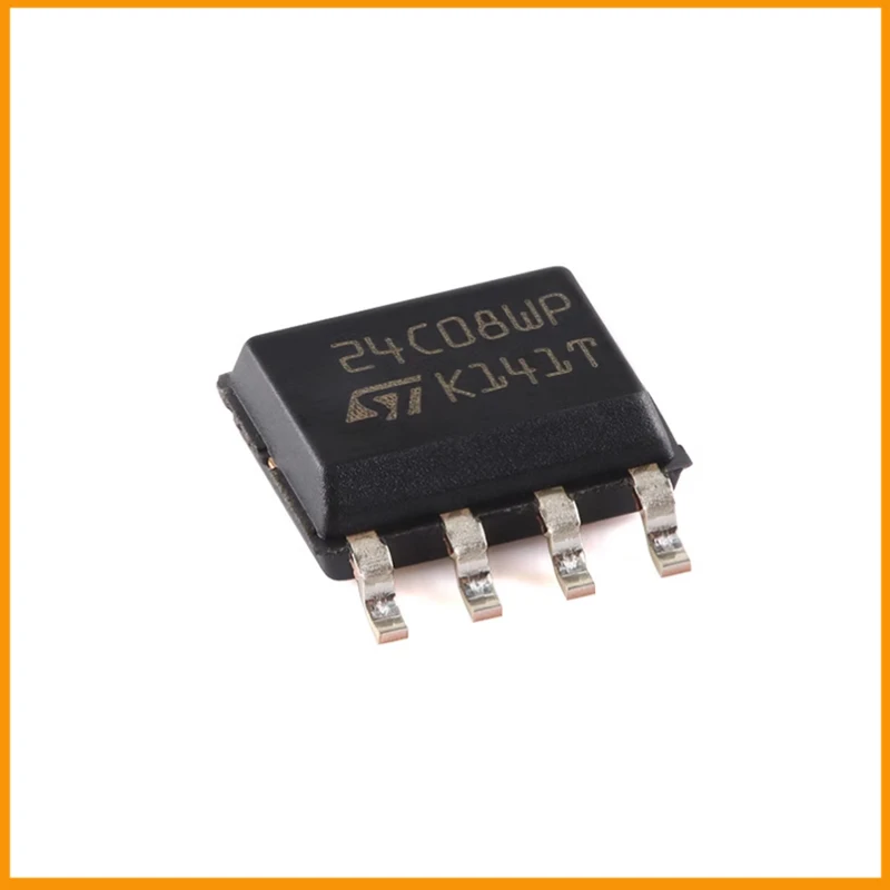 50Pcs/Lot  New Original  M24C08-WMN6TP  M24C08  EEPROM Memory IC 8Kbit I²C 400 kHz 900 ns 8-SOIC