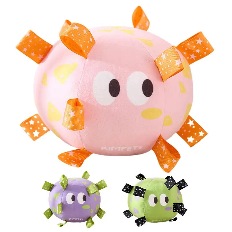 

Dog Toy Plush Football Interactive Dog Toy Ball Built-in Bell Bite-Resistant Dog Training Special Ball Pet Ball Supplies
