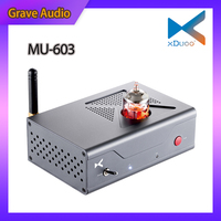 xDuoo MU603 Tube Preamplifier MU-603 HIFI desktop Bluetooth 5.1 receiver decoder DAC ES9018K2M  AMP