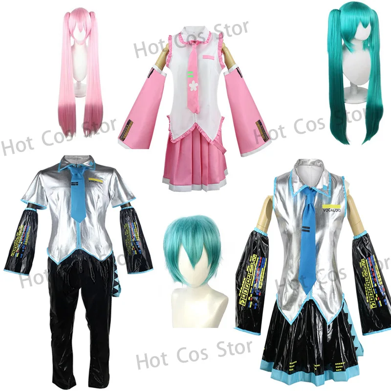 anime-vocaloide-cosplay-mayor-inner-future-tenues-femme-costume-japon-robe-midi-ixd'halloween-vetements-homme-perruque-cos