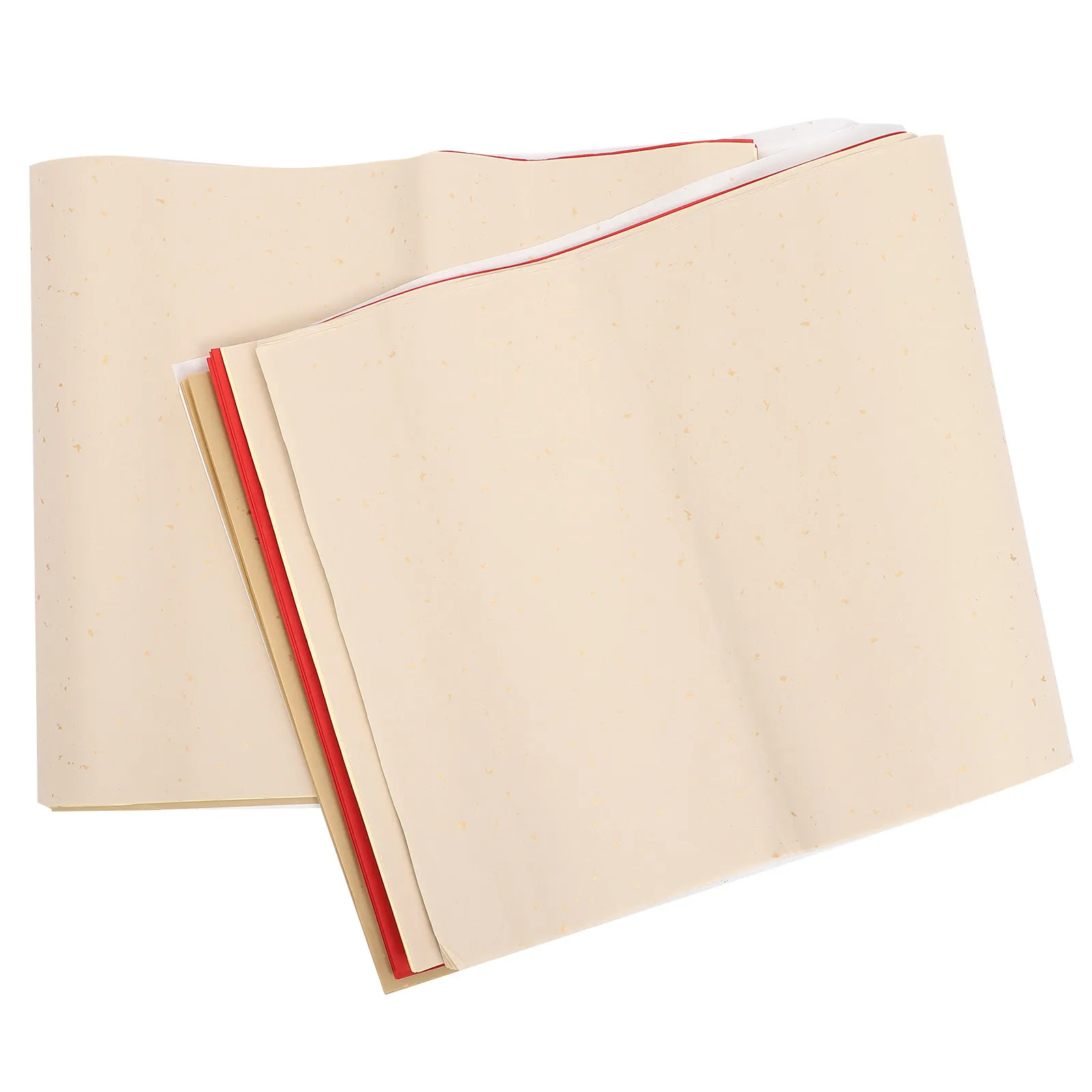 

50Pcs Chinese Xuan Paper High-Quality Thickened Rice Sumi Paper for Calligraphy Painting Drawing Ink Pad Watercolor