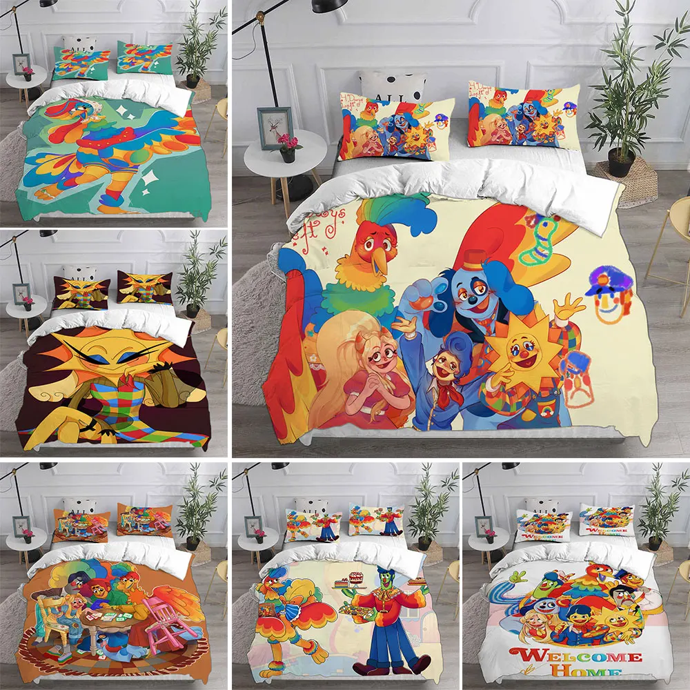 

Welcome Home Wally Bedding Sets Comforter Quilt Bed Cover Duvet Cover Pillow Case 2-3 Pieces Sets Kids Adult Size