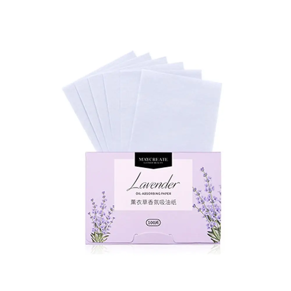ティッシュ洗顔ワイプ メイクアップツール さわやかオイルコントロールフィルム 油除去顔用油吸収紙 脂取りシート