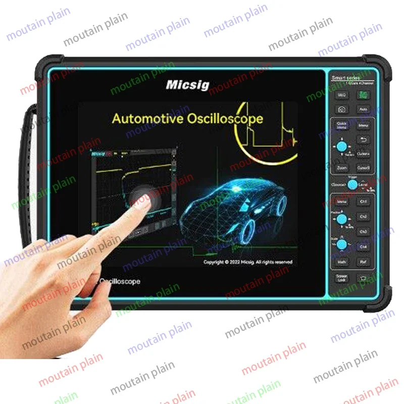 Portable Touch Screen Oscilloscope Automotive Tablet Oscilloscope 2 Channels 200MHz 1GSa/S 70Mpts