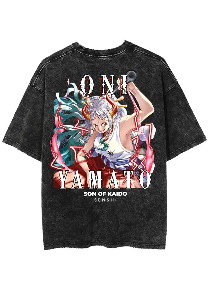 Übergroßes One Piece Anime T-Shirt Männer Frauen Baumwolle Kurzarm Vintage T-Shirt Streetwear Y2k Casual Grafikdruck Tops 2026 Neu