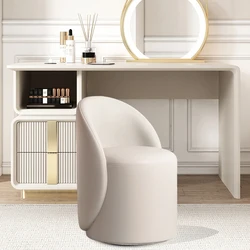 Bedroom Makeup Chair  Backrest Makeup Stool Light Luxury Chairs Home Bedroom Vanity Chair Simple Dresser Stool Accent Chairs