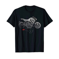 SuperGP Redearness FZ09 MT09 T-Shirt Motorcyclist Tee